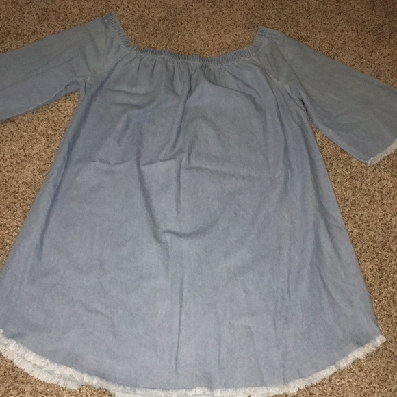 ACTIVE USA DENIM TUNIC OR DRESS 1x - Picture 2 of 3